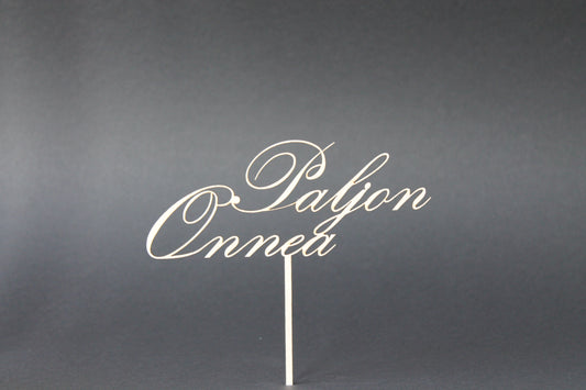 Happy Birthday cake topper