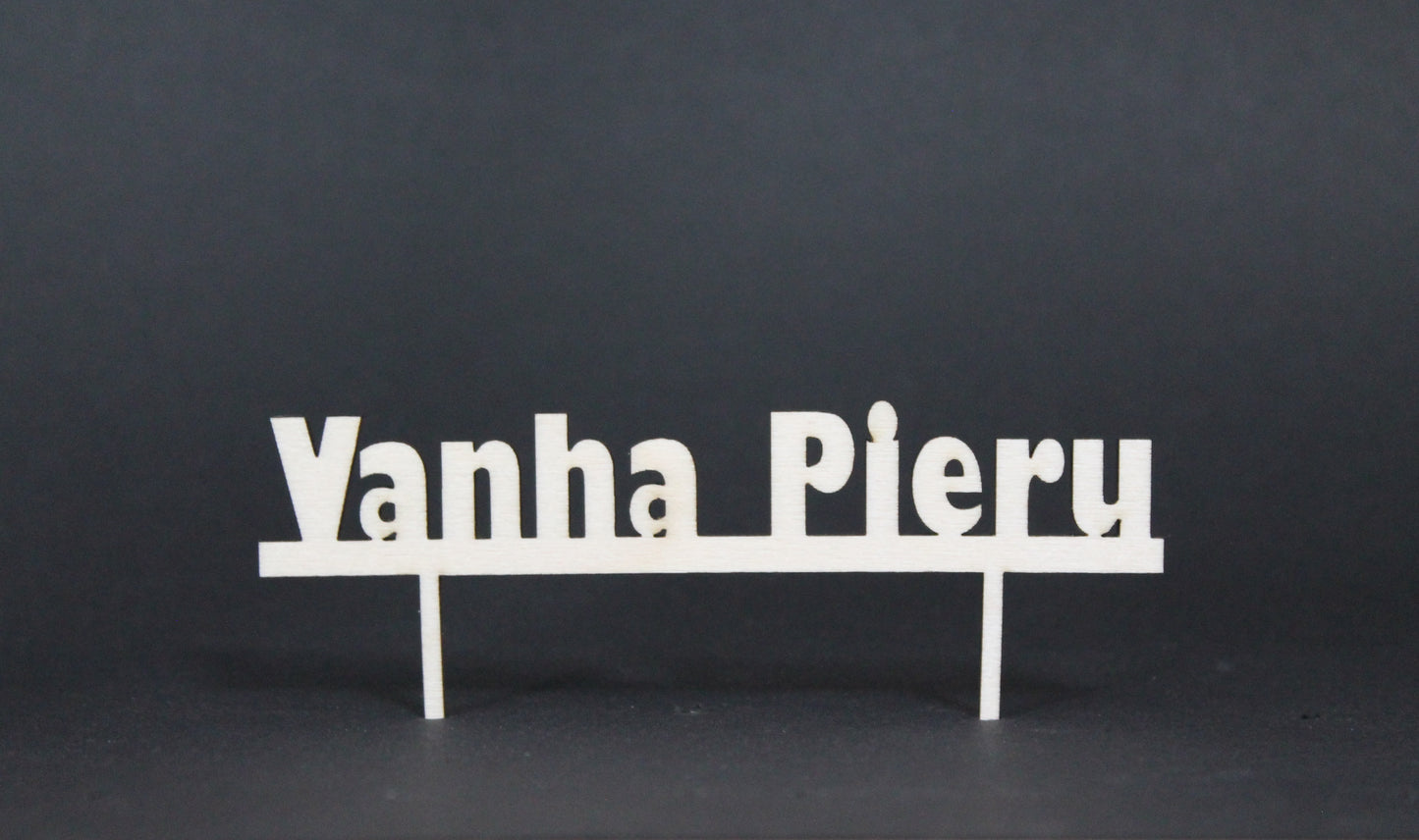 Happy Birthday cake topper