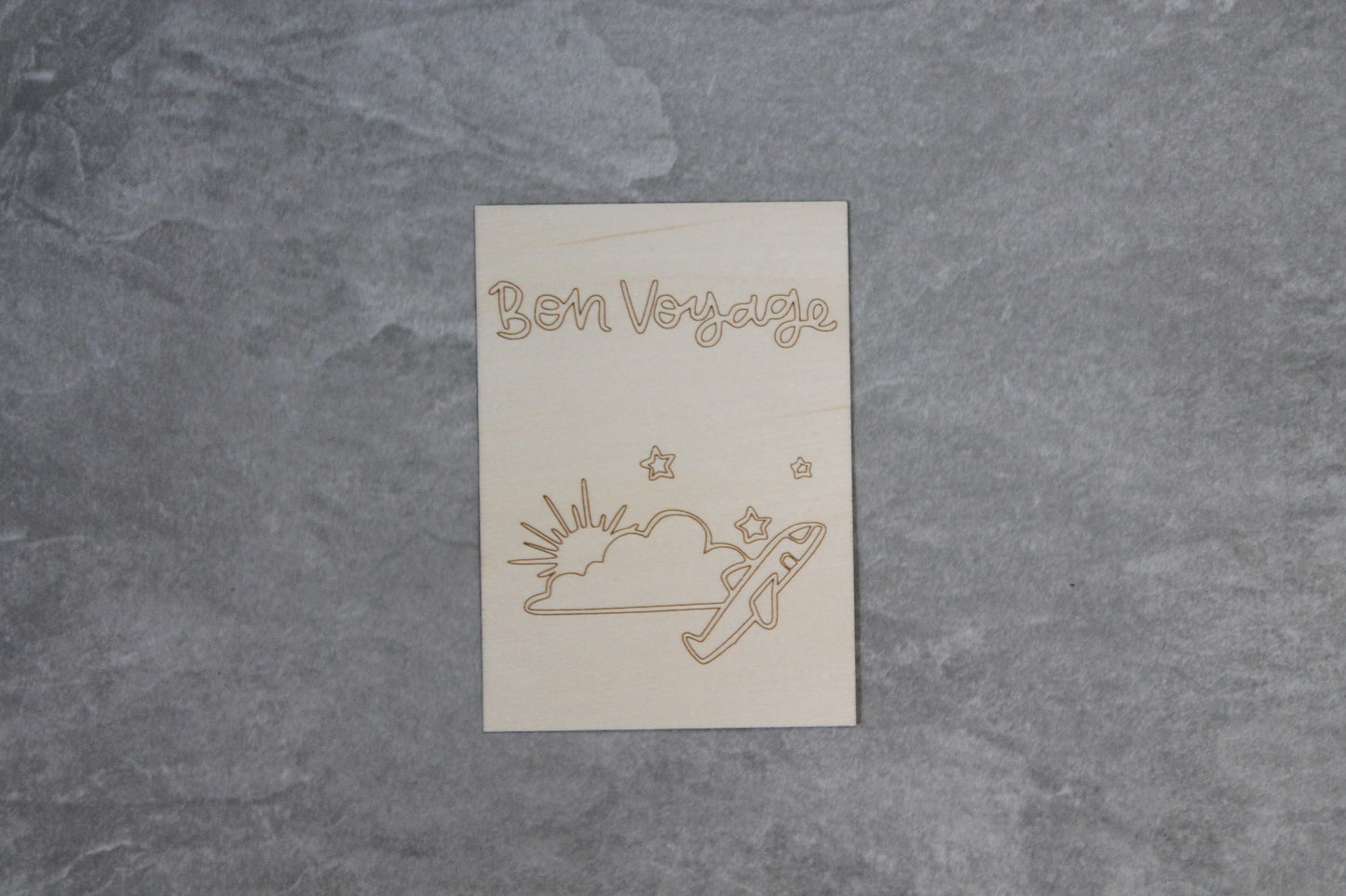 Bon Voyage card