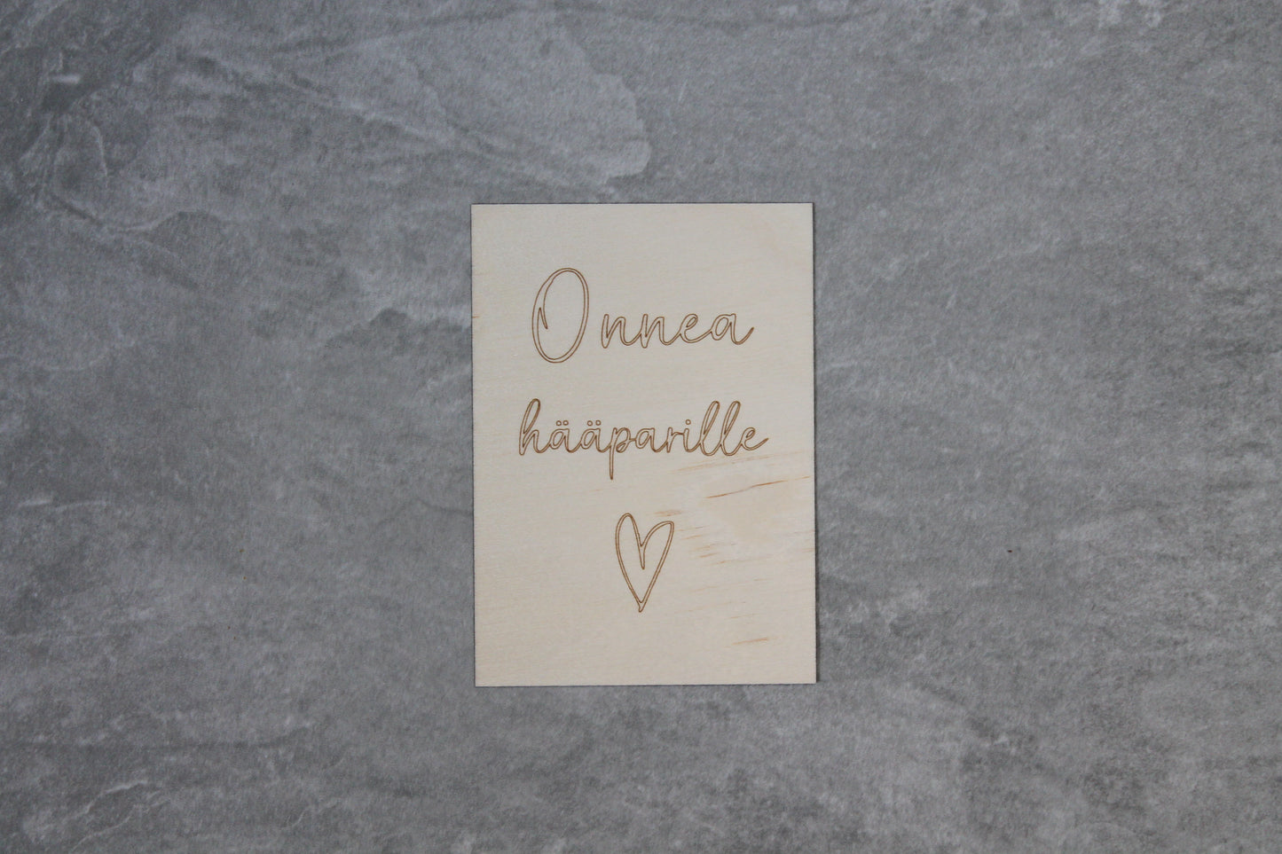 Congratulations to the wedding couple! card