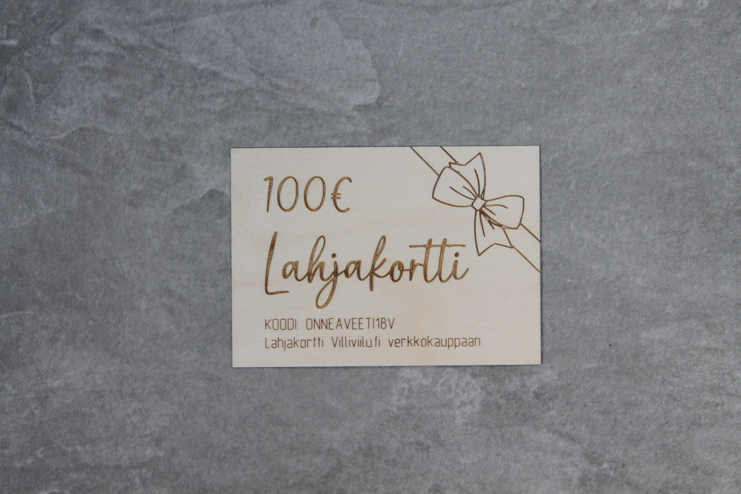 Lahjakortti