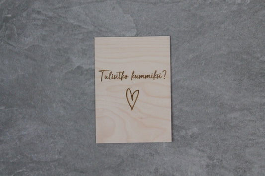 Would you be a godparent? card