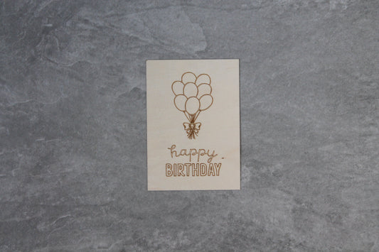 Happy Birthday -kortti